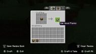 Players are able to craft oak wood planks (Image via Minecraft)